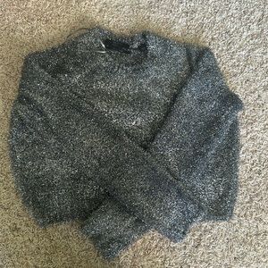 Allsaints whole new sweater. Super cool and beautiful. Silver color.